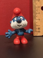 Papa Schlumpf Schleich 20001 Schlümpfe W. Berrie Hongkong 