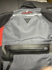 Motorradjacke Dainese Carve Master Herren, Goretex, Gr.54, schwarz/ rot/ grau