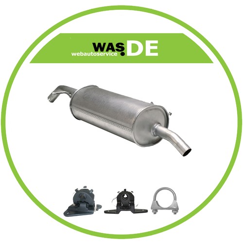 Endschalldämpfer auspuff - endschalldämpfer,