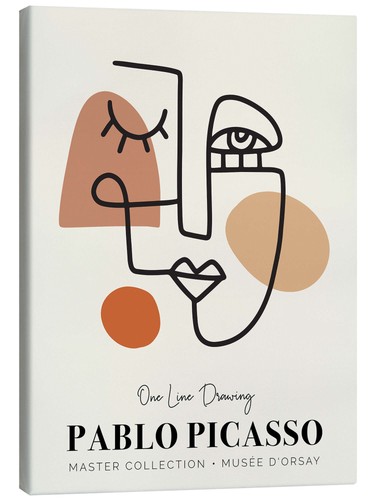 Leinwandbild pablo picasso one - pablo,