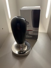 ECM Tamper Griff schwarz Platte Edelstahl 58mm Nr. 89404