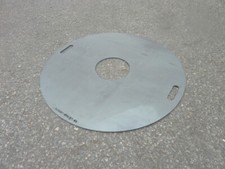 Feuerplatte Grillplatte Plancha 100cm Kugelgrill Rundgrill Feuertonne