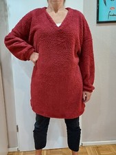 Damen Teddystoff Pullover