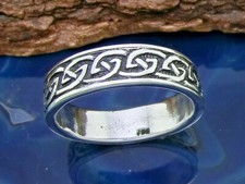 Keltischer Knoten Ring 925