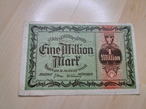 Notgeld million mark - notgeld,