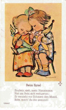 Fleißbildchen Heiligenbild