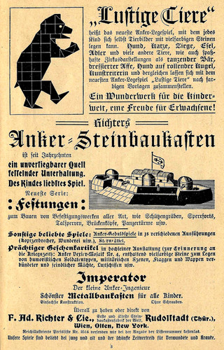 Anzeige reklame 1916 anker - 1916:,