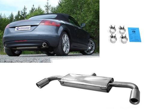 Duplex sportauspuff audi - duplex, tt
