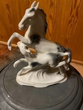 porzellan figur pferde 