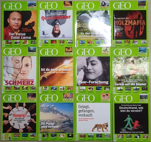 Geo magazin jahrgang 2010 - geo,