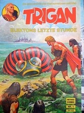 Trigan : Elektons letzte Stunde, Absturz im Dschungel Buch Hetke