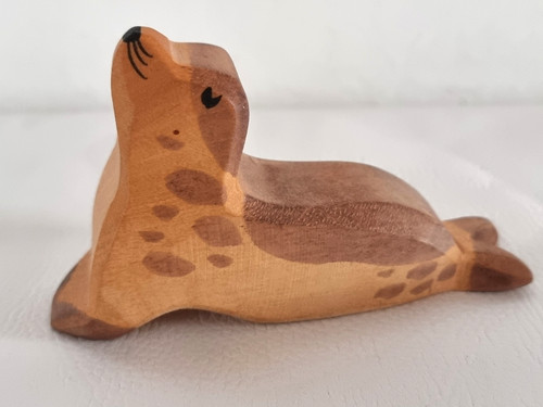 Ostheimer holzfigur robbe - holzfigur,
