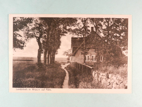 Wrixum auf föhr - ak,