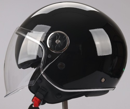 Demi jet helm - jet, zugelassen