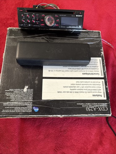 Sony cdx a250 auto - auto, radio