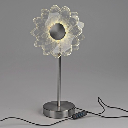 Dimmbare led tischlampe blume - tischlampe,
