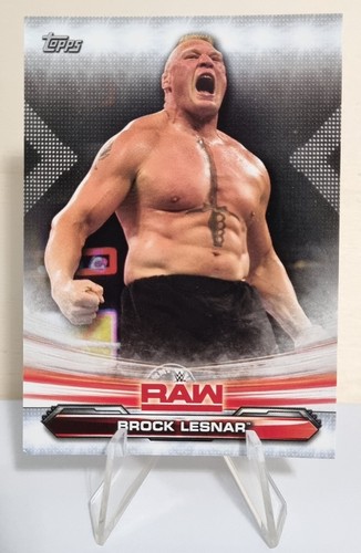 2019 topps wwe raw brock - wwe,