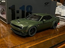 1:18 Dodge Challenger R/T 2019 Green GT815 By GT Spirit (999pcs)
