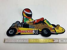 Kart Aufnäher, Rückenaufnäher, Tonykart #36, Aufbügler, Patch 
