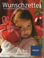 Spielzeug Katalog Karstadt 2011 Lego Playmobil Stofftiere Teddybären Kuscheltier