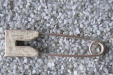 Schmucknadel Ziernadel Rotgold-farben Anstecknadel Ponchonadel Hutnadel