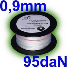 100m professionelle Dyneema Drachenschnur 0,9mm 95daN