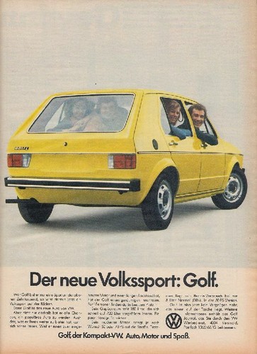 Volkswagen golf reklame - volkswagen,