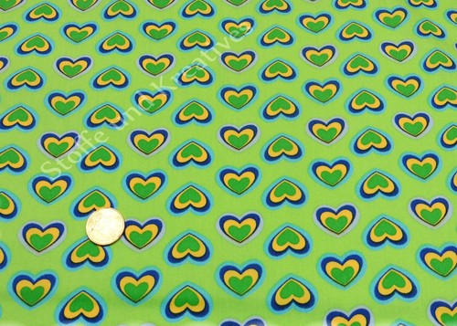 Green hearts apfelgrün - green,