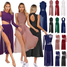 Damen Tanzkleid Ärmellose