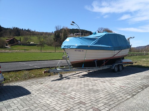 Motorboot kajütboot mit - motorboot,