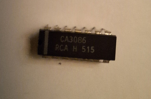 Ca3086 transistor array - ca3086,