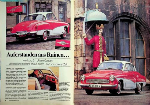 Oldtimer praxis 1453 wartburg - oldtimer,