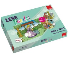 SCHUBI LesePuzzles | Verben +