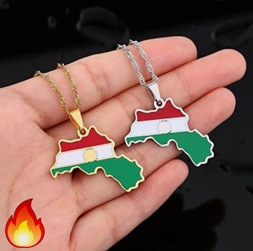 Halskette mit kurdistan - halskette,
