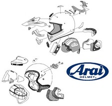 ARAI Recambio carrilleras casco FREEWAY CLASSIC 20MM