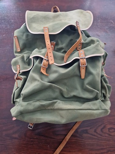 Rucksack vintage leinen - vintage,
