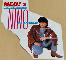 Bravo Zeitschrift Vintage Starschnitt Riesen Poster Nino de Angelo Komplett 70er