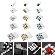 Edelstahl Kühleiswürfel mit