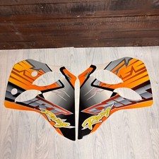 Dirt Racing 4 Temps passend für KTM 1993-1998 0131062 Aufkleber Set Tank Rads