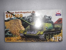 SU-100 Selbstfahrlafette II. WK von Toga 1:72 guter Zustand