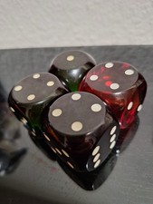 4 Alte große DDR Würfel