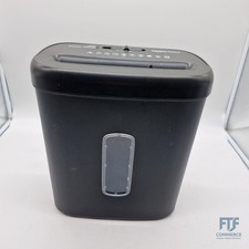 Amazon Basics Querschnitt Aktenvernichter für bis zu 8 Blättern, Papier und Kred