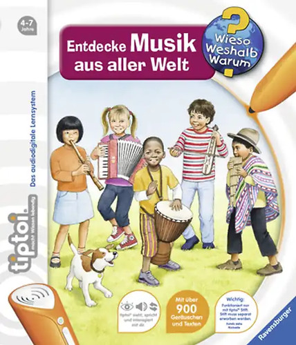 Tiptoi entdecke musik aus - entdecke,