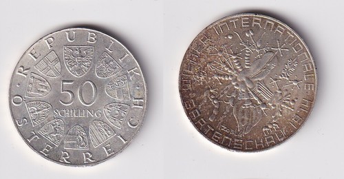 Schilling silber münze - schilling,