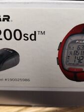 Polar RS200 sd Laufcomputer + S1 Laufsensor, codierter Wearlink in OVP