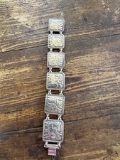 David Andersen 830er Silber Märchen Armband Norwegen Norweger Vintage Nachlas...