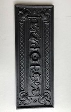  Antike Ofenplatte Gussofen