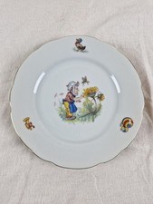 Kinderteller Goldrand