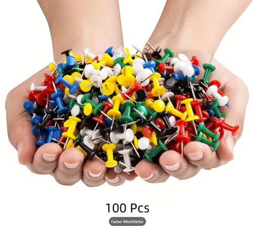 100 reißzwecken reissnägel - reißzwecken,