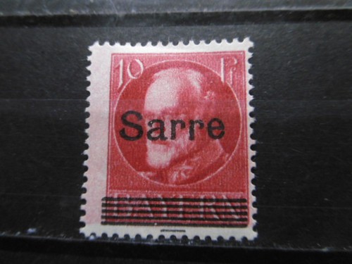 Saargebiet falz - saargebiet,